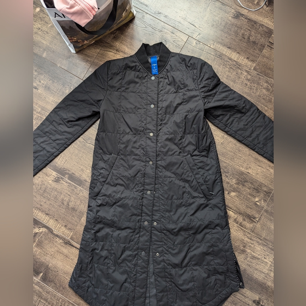 Kit and Ace long jacket keep pedaling coat